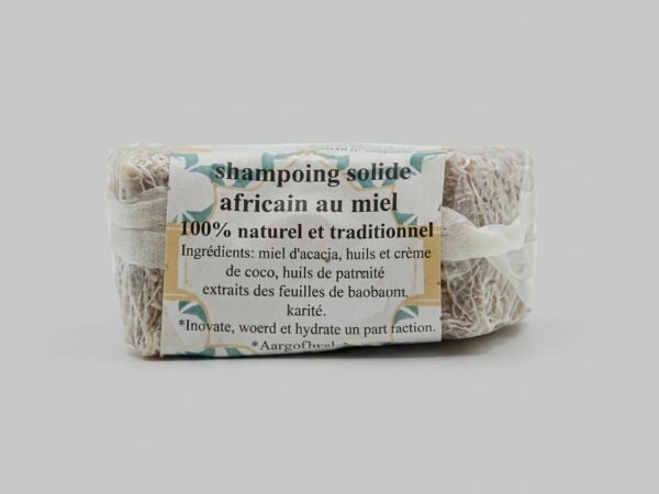 Shampoing Solide Africain au Miel
