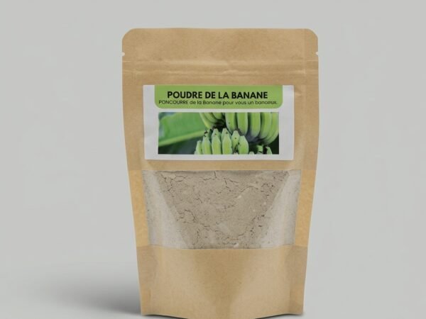 Poudre de Banane pour cheveux et corps