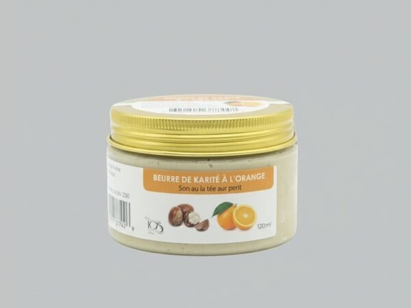 Beurre de Karité à l’huile essentielle de l’orange