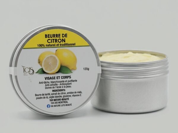Beurre de karité citronné