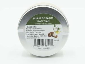 Beurre de Karité à la fleur d’Ylan ylan